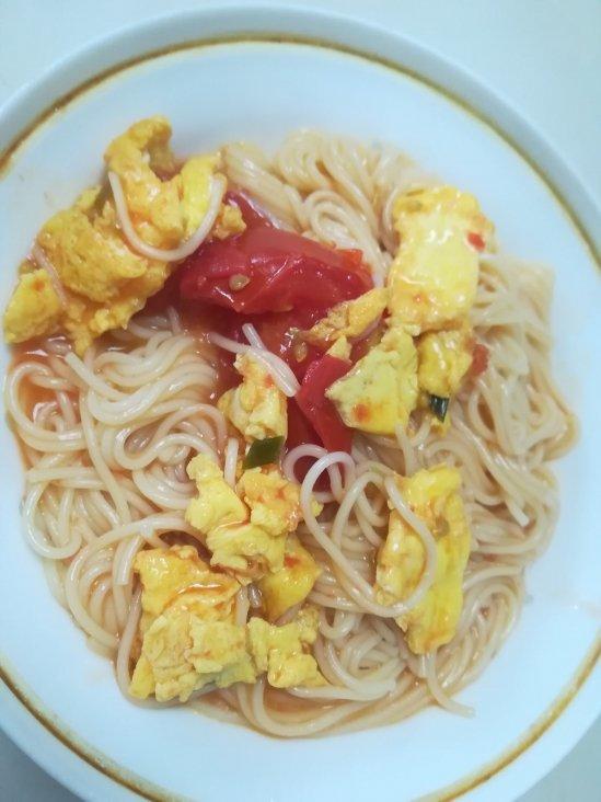 西红柿鸡蛋炝锅面