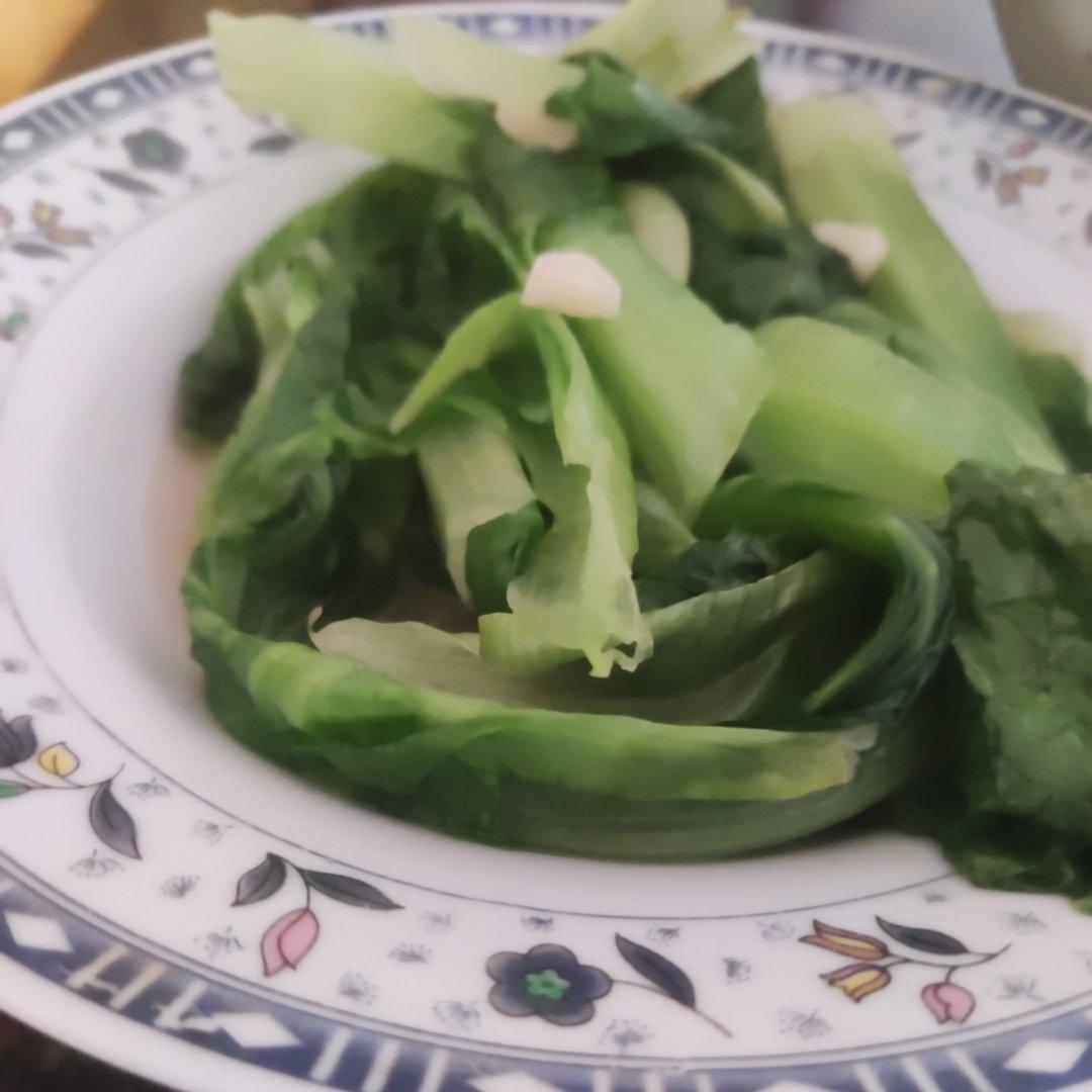 白灼生菜