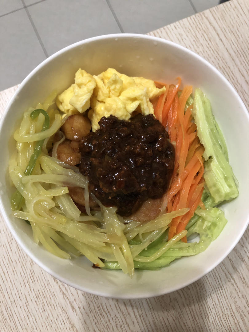 炸酱面 | 家庭简易版