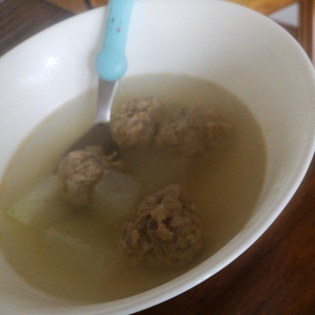 冬瓜汆丸子汤