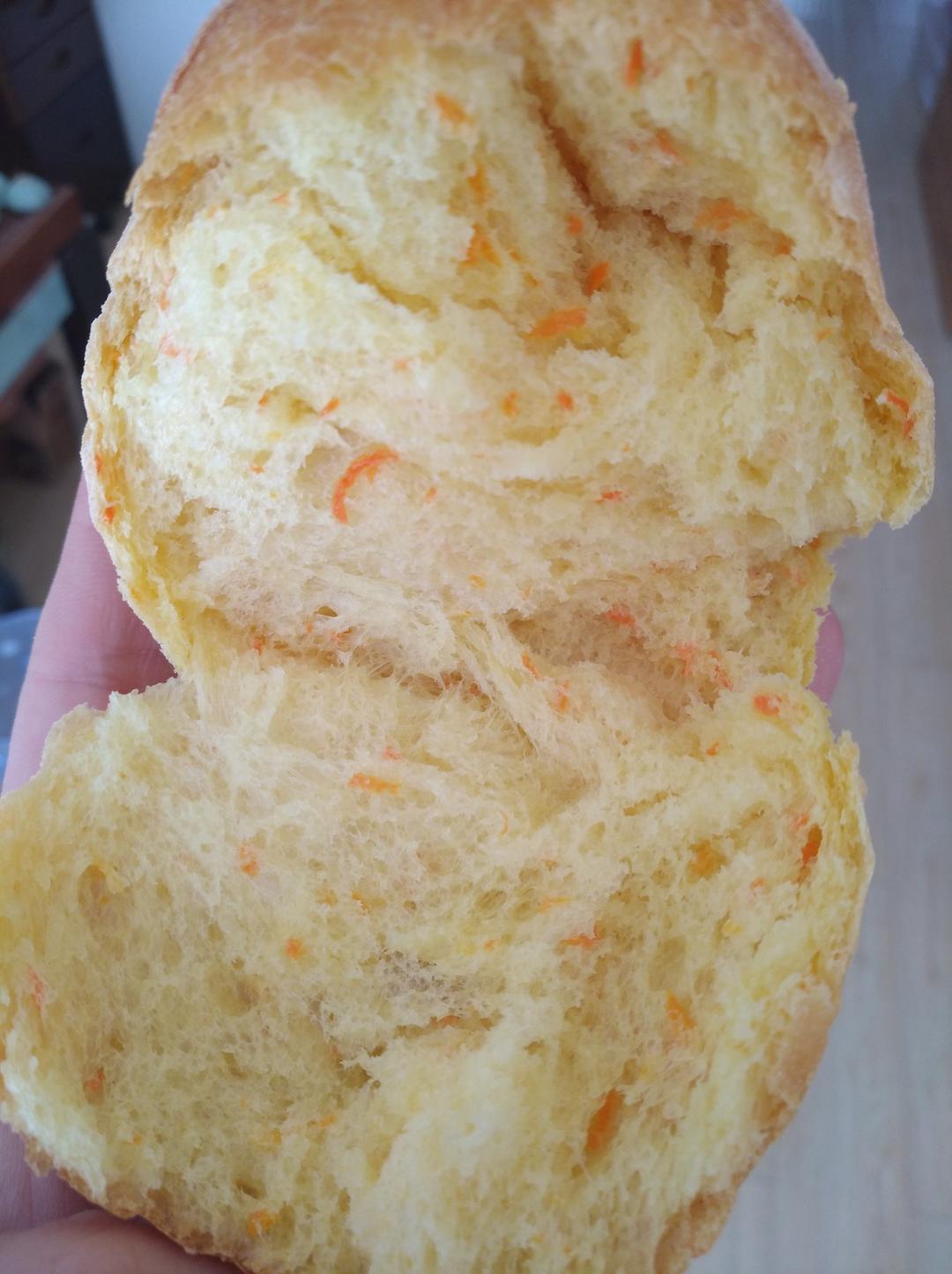 胡萝卜奶油小面包