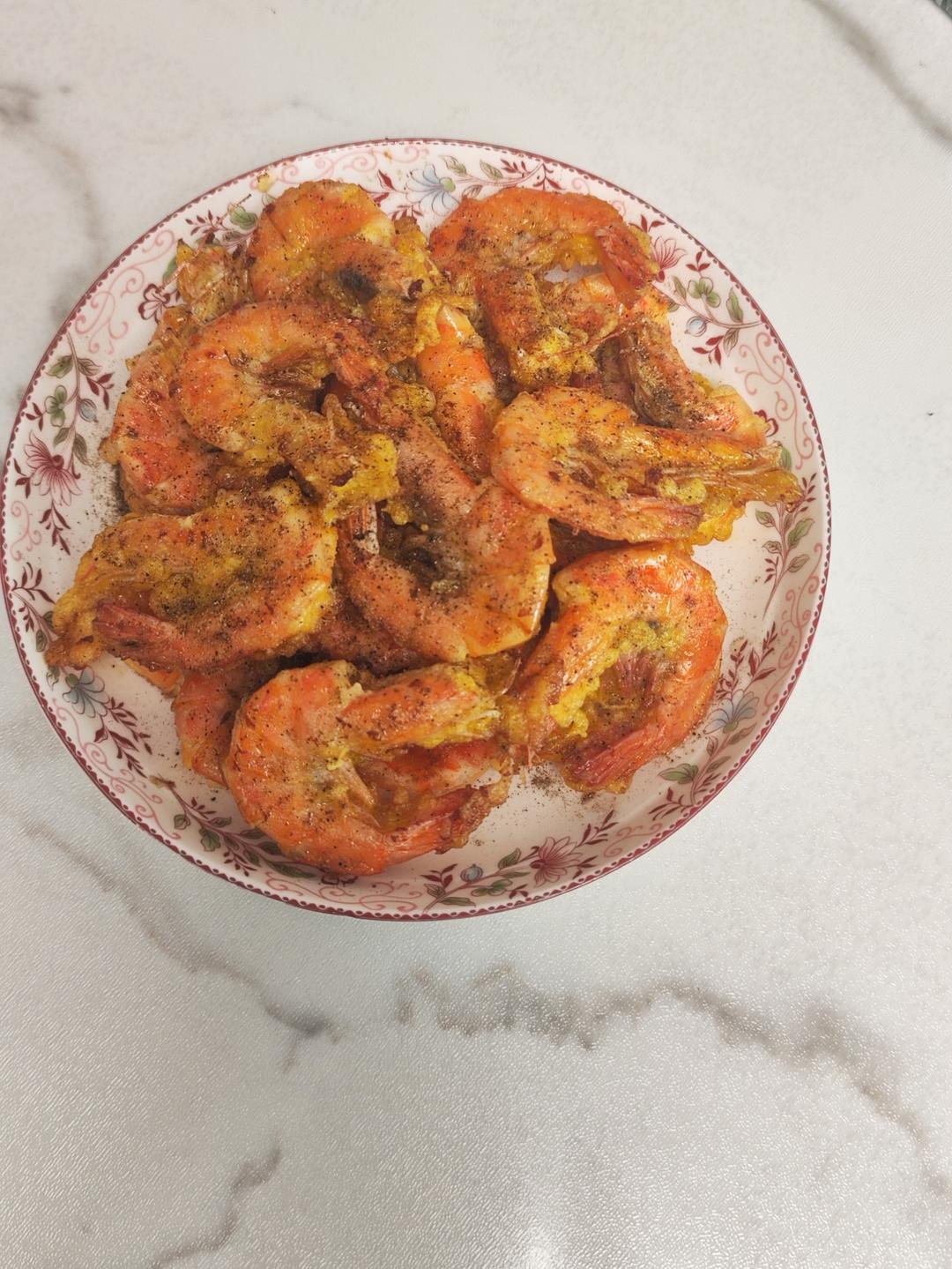 绝对不能错过！好吃到舔盘的椒盐大虾🦐