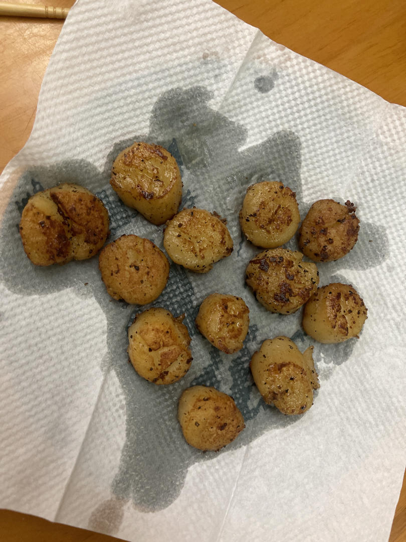 香煎黄油贝柱