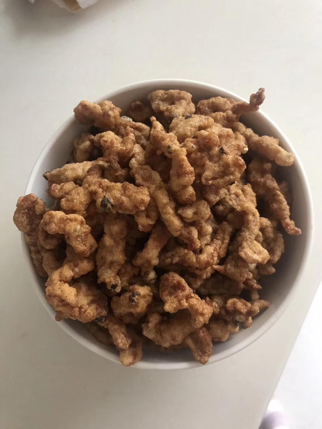 现炸酥肉