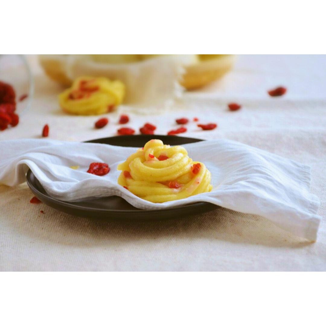 蔓越莓金丝卷（花卷）