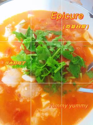 番茄🍅龙利鱼豆腐汤（老人小孩都爱吃）的做法 步骤6
