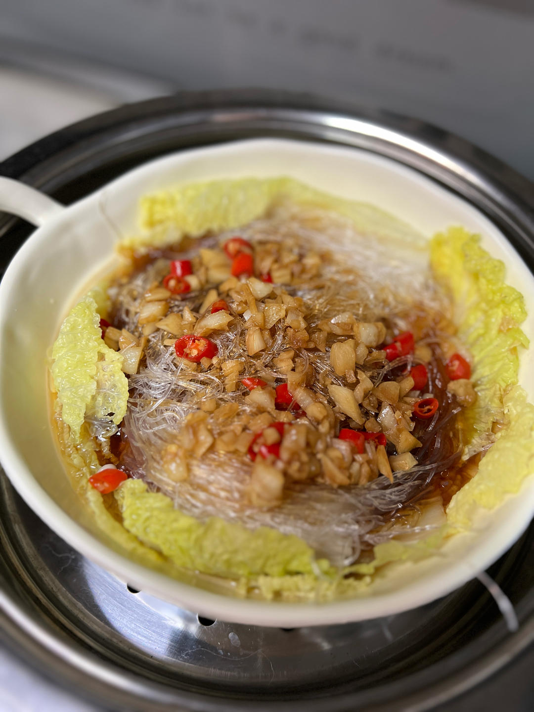 蒜蓉粉丝娃娃菜
