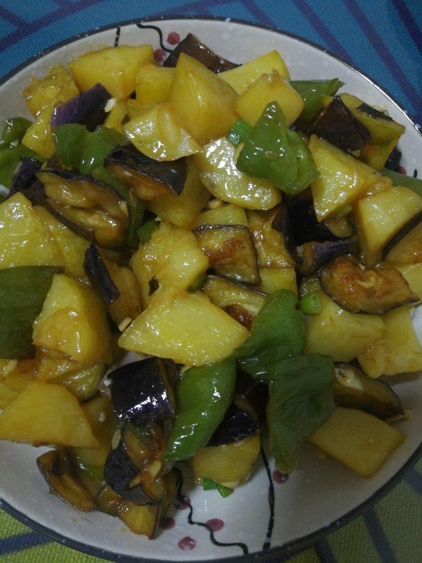 土豆烧茄子