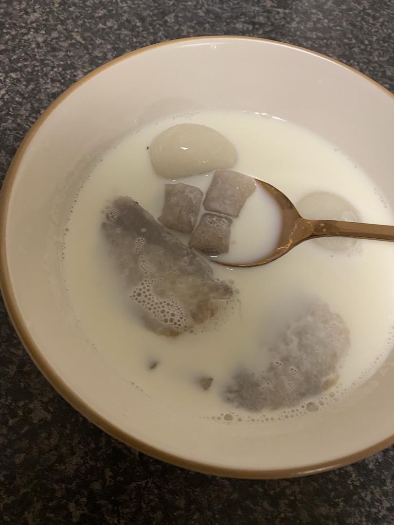 自制三色芋圆1⃣️（附上窍门详细比例）