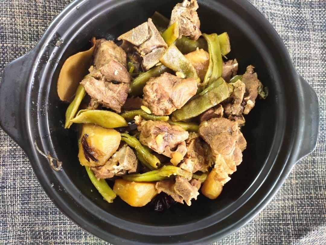 排骨炖豆角
