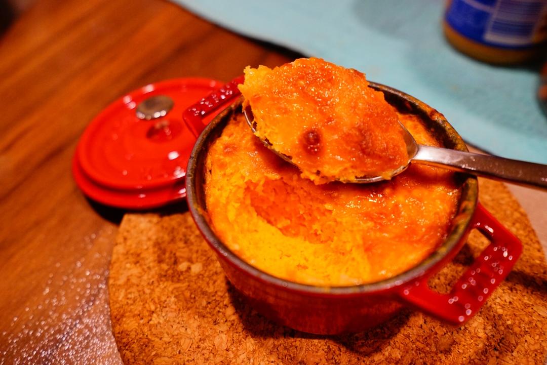 用勺吃的芝士焗红薯，要美味更要优雅~