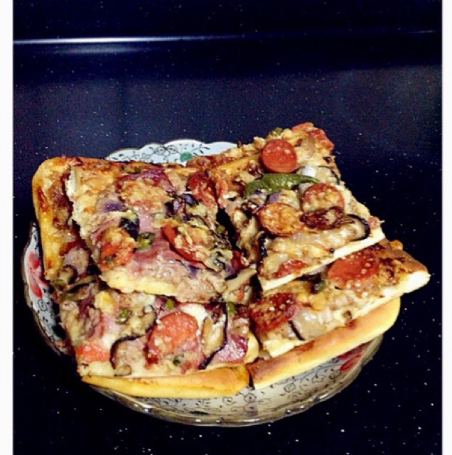 金枪鱼火腿pizza