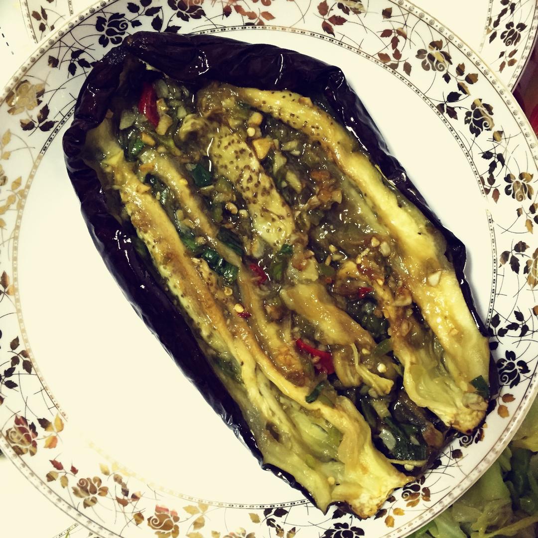 CC招牌菜销魂烤茄子，百吃不厌！