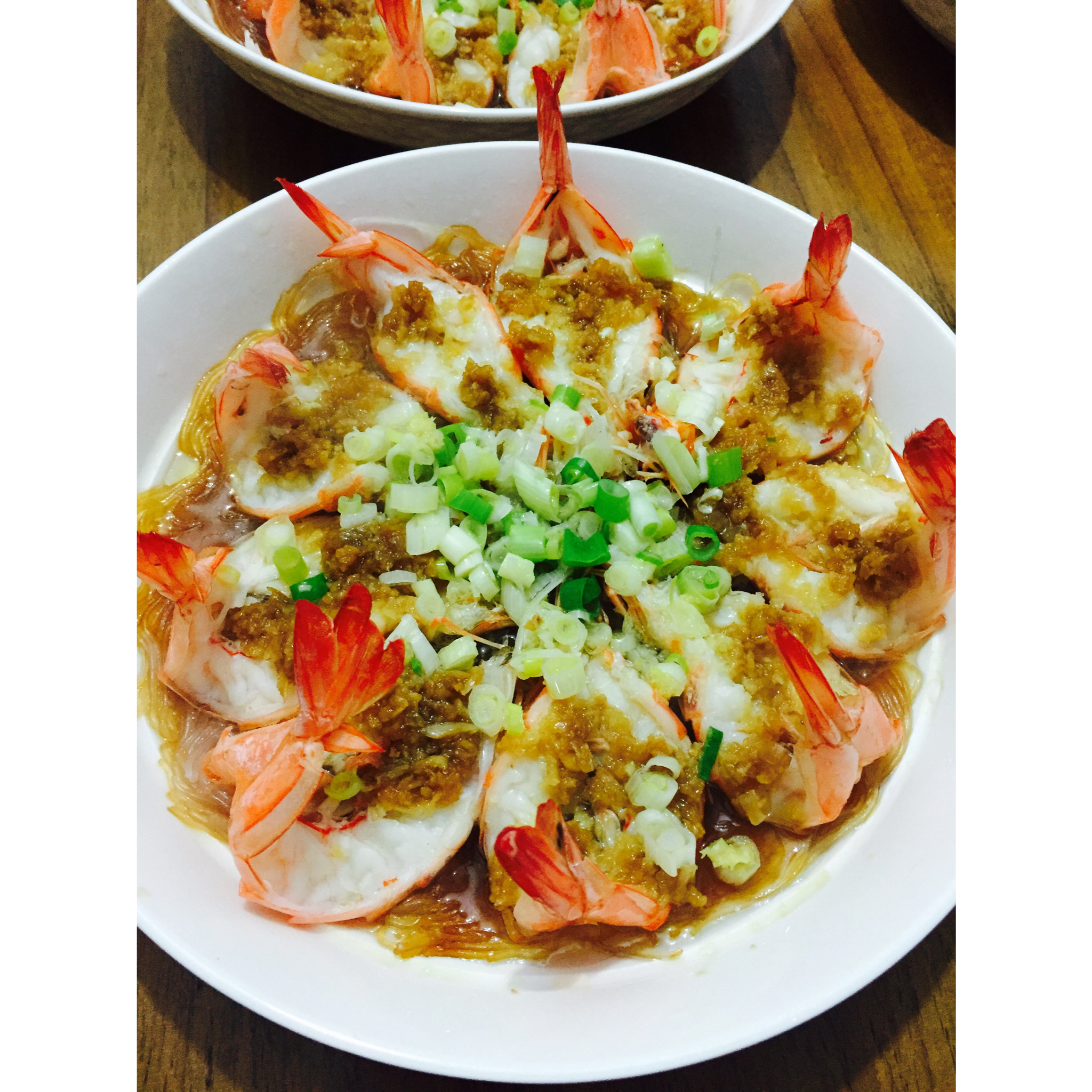 蒜蓉粉丝蒸虾