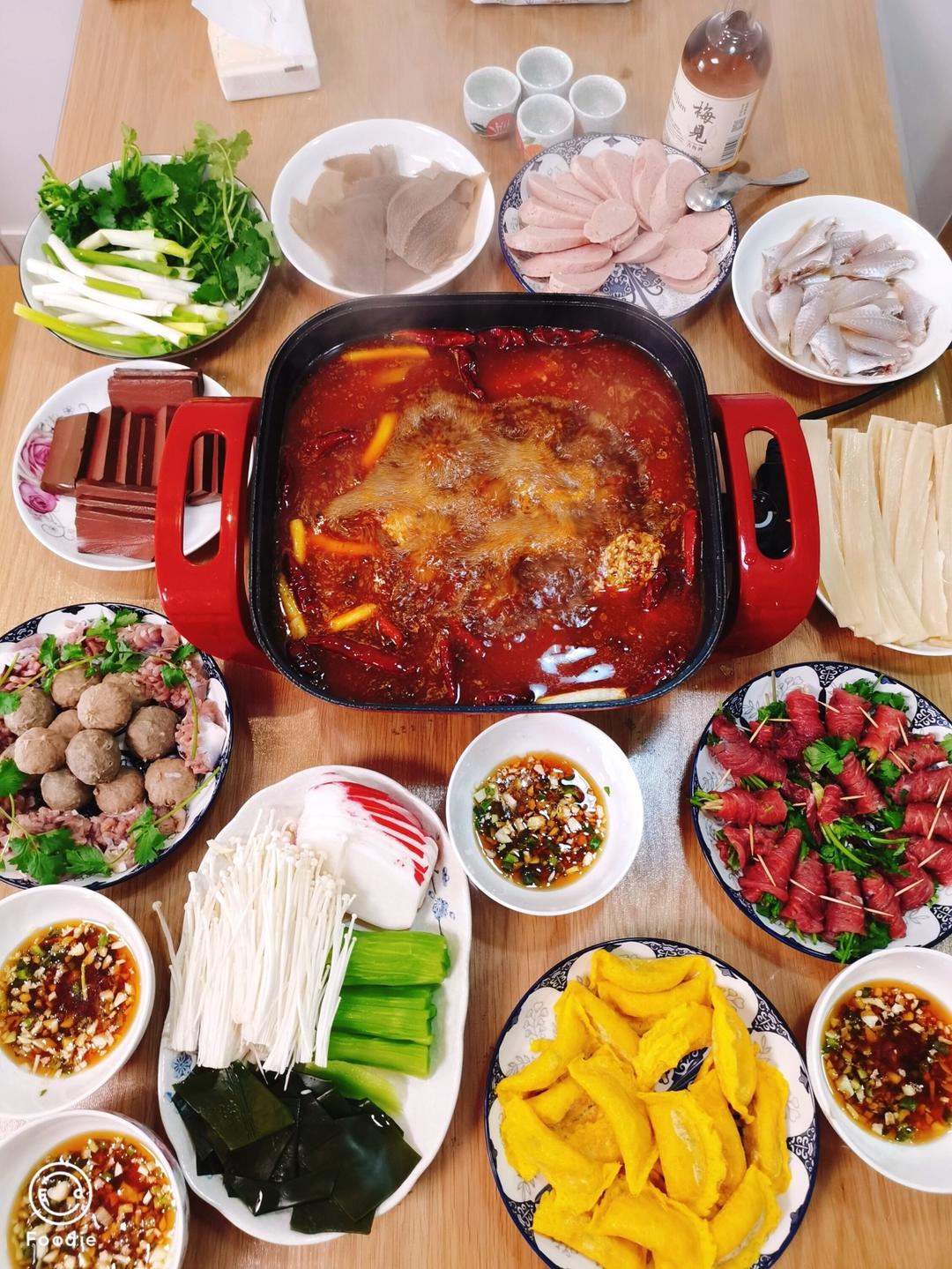 重庆火锅(家庭简易版)超级简单，无敌美味