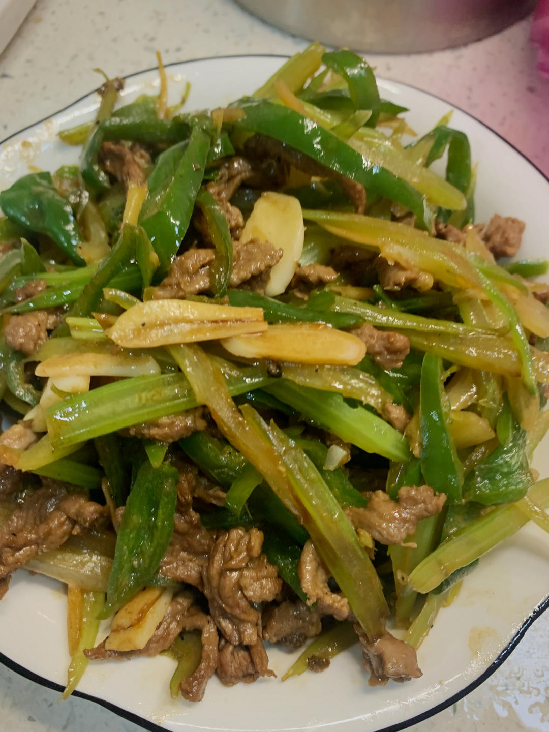 私房尖椒牛肉丝