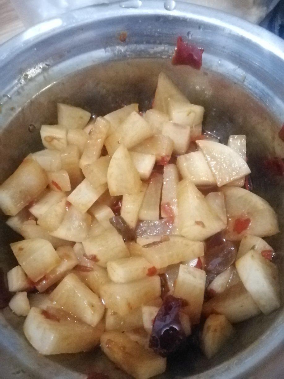 焖烧杯食谱-豆瓣酱萝卜