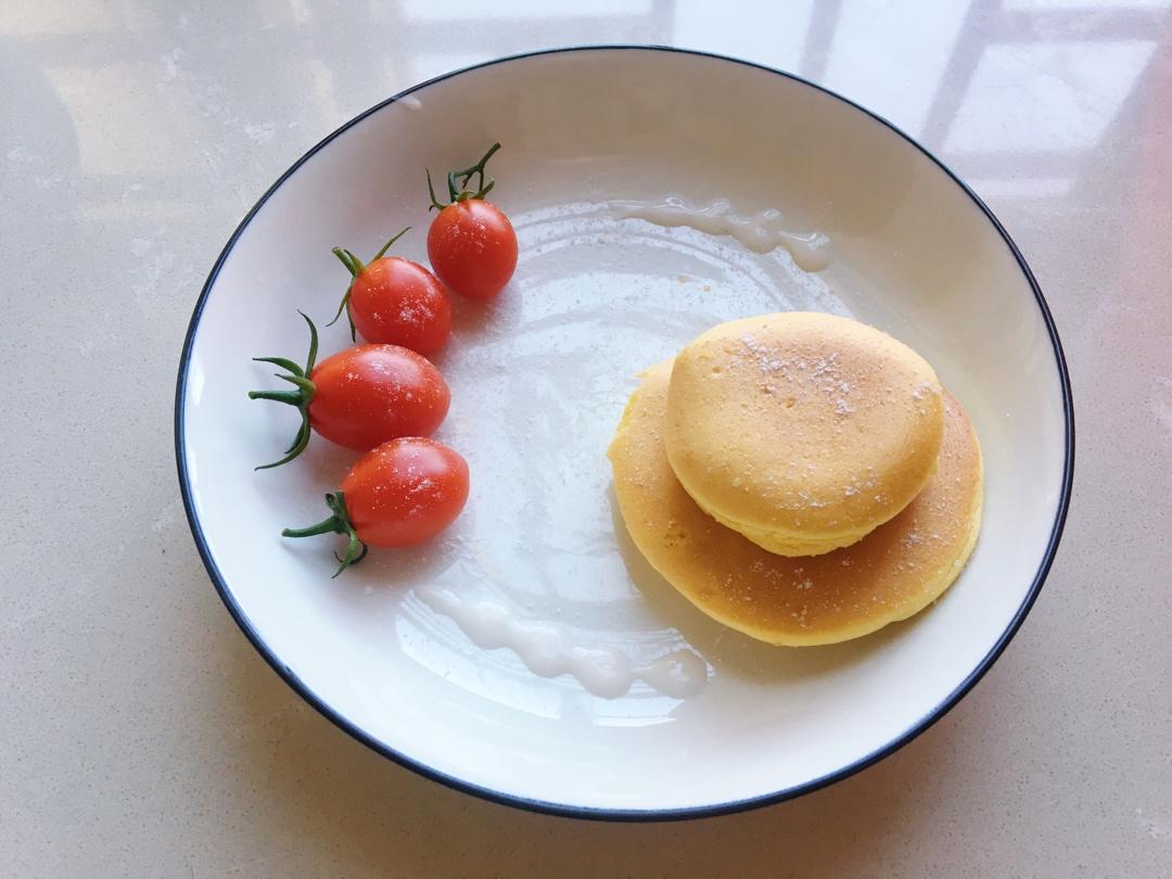 原味无油日式舒芙蕾厚松饼