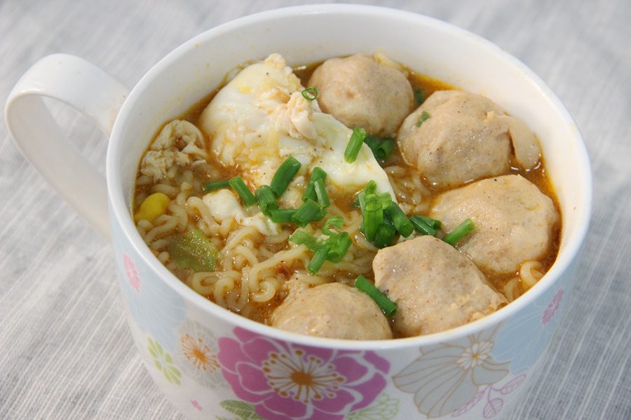 肉丸青菜面