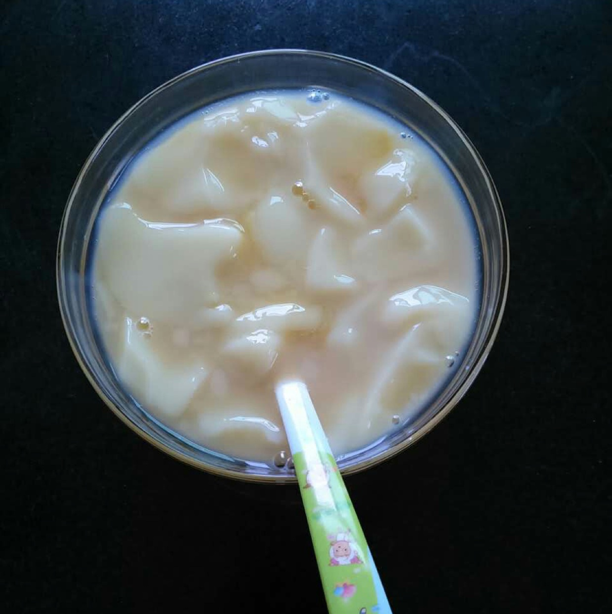 手工焦糖豆腐花