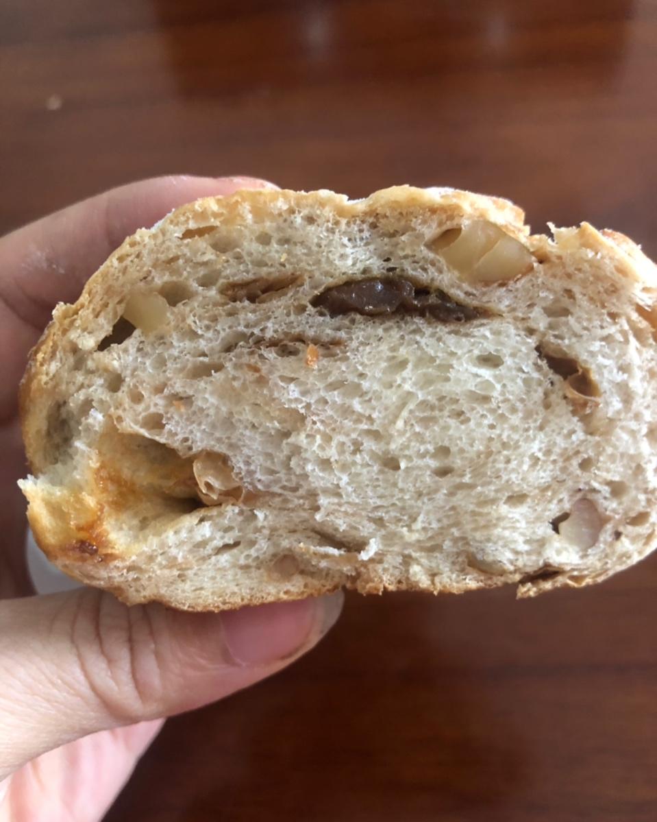 欧包，酒酿玫瑰桂圆软欧，养生系