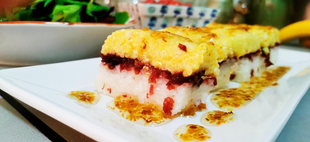 最最最简单版~西贝莜面村的黄米凉糕