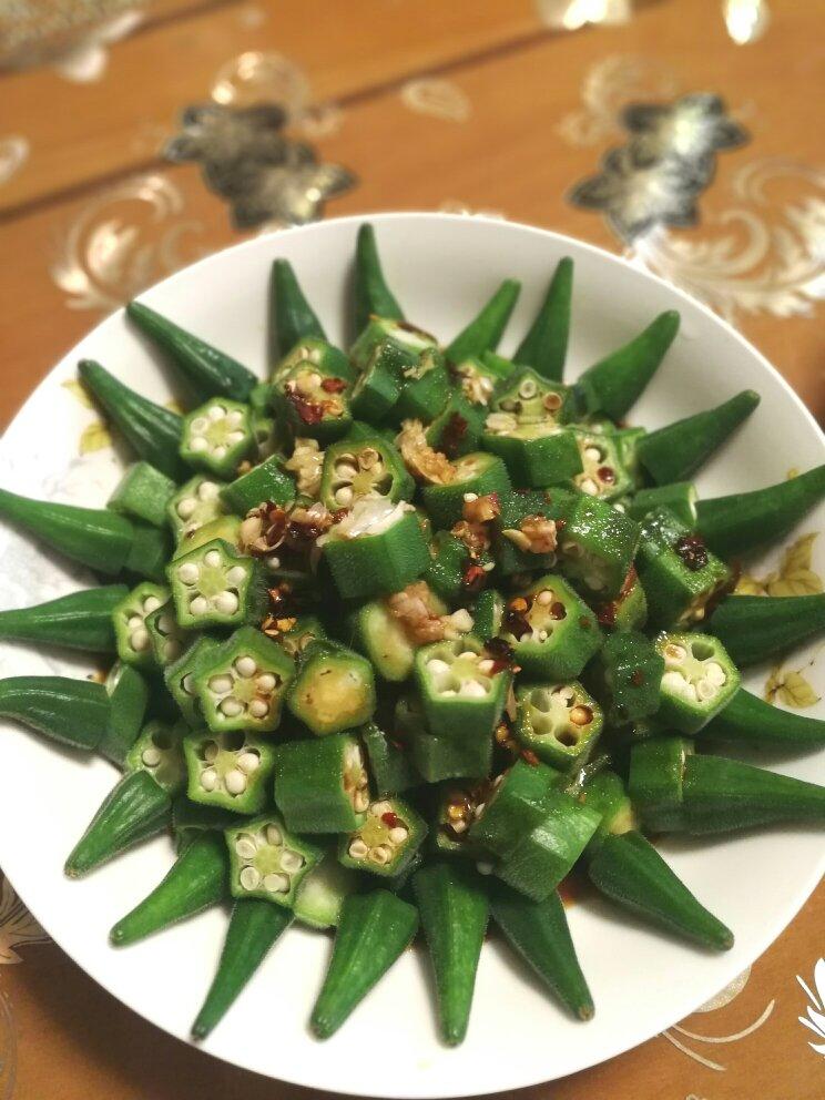 【白灼秋葵】清爽简单