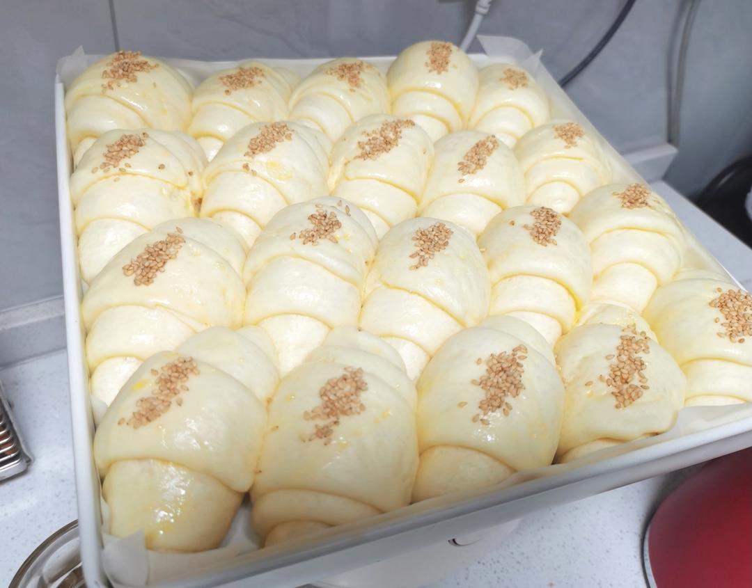 牛奶面包卷（直接法）