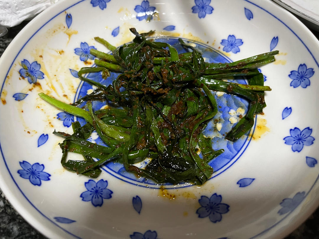 烤韭菜（烤箱版）