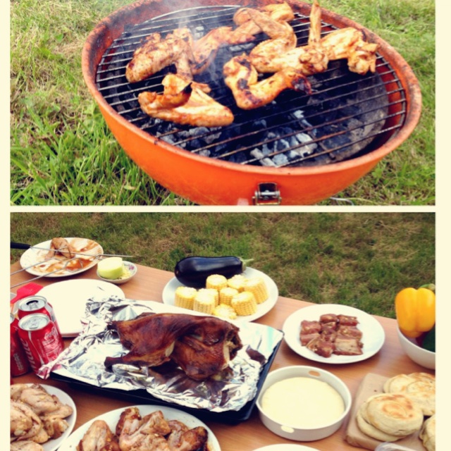 天凉了就自己在家吃bbq啦