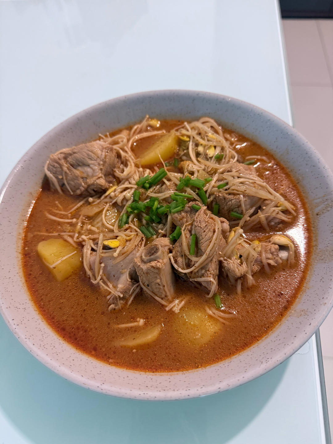 韩式土豆猪骨汤Gamjatang
