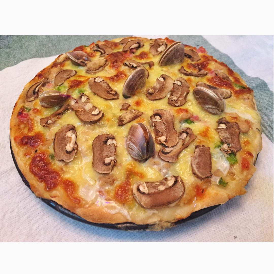 萨拉米薄底披萨 Salami Pizza