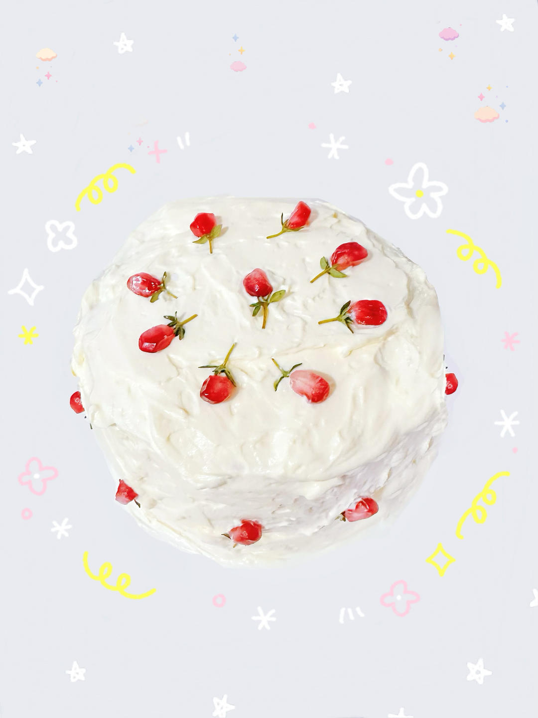 超柔软6寸戚风蛋糕(附8寸配方)零失败 超详细‼️含操作视频