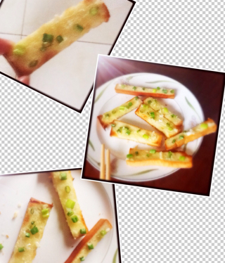 香蒜面包条