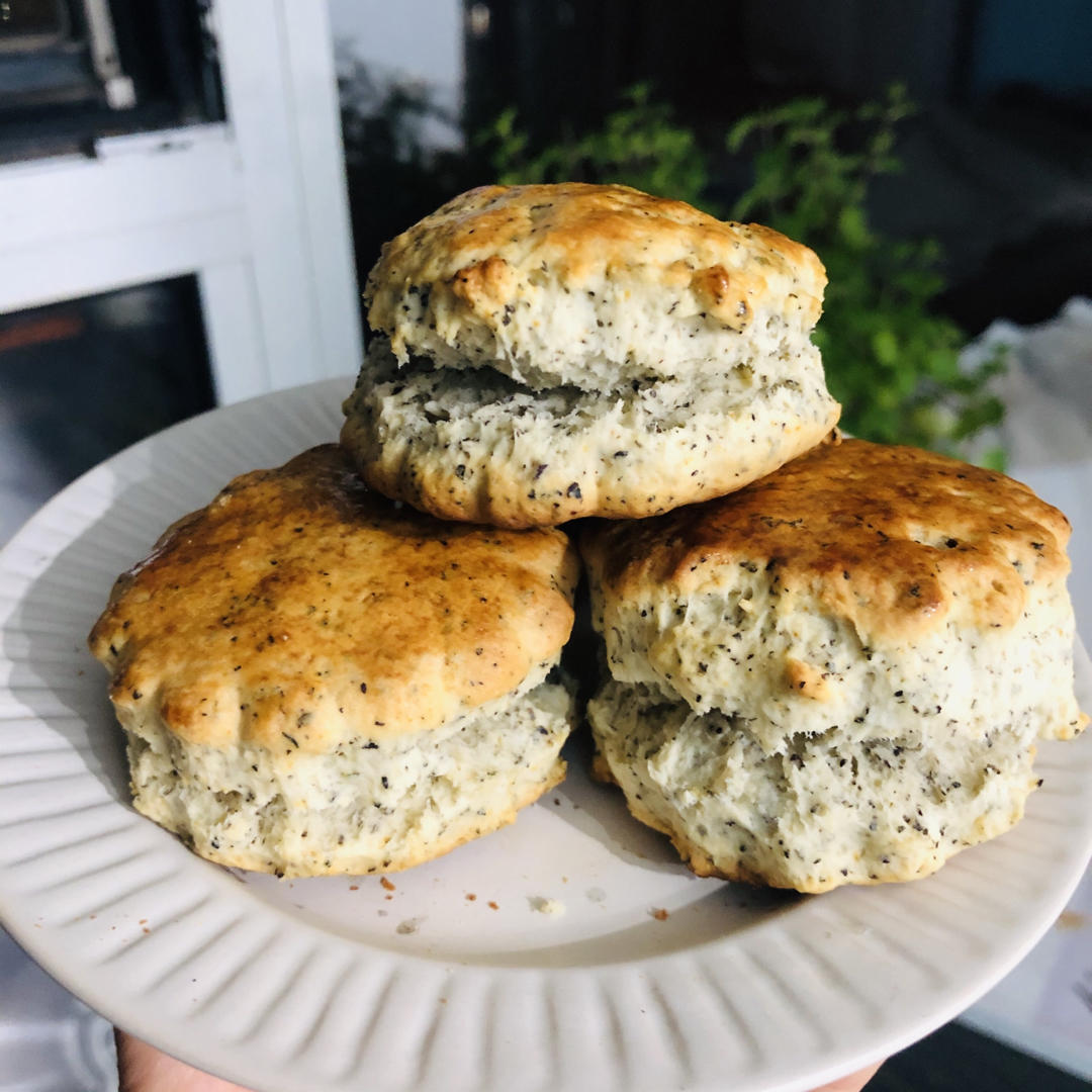 ☕️史上最简单下午茶｜红茶司康 操作简单 30分钟搞定👌