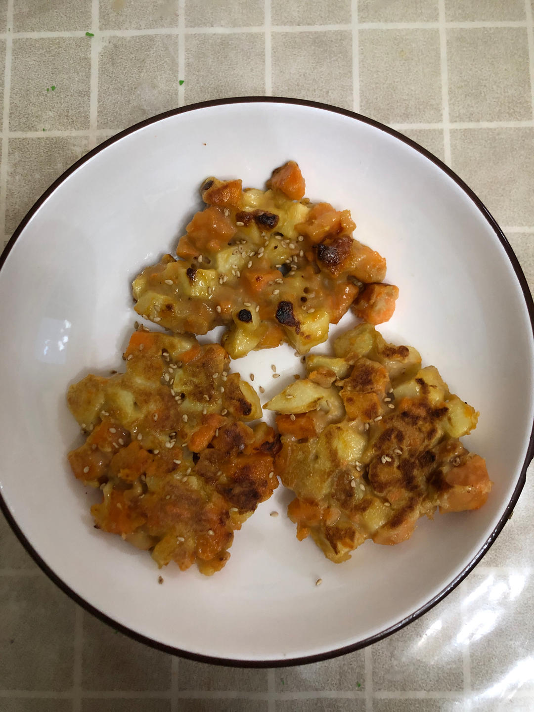 苹果和红薯这样做太好吃啦！软糯香甜宝宝很爱吃‼️快手早餐✅