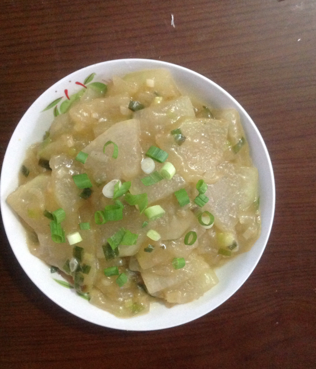 蚝油焖冬瓜