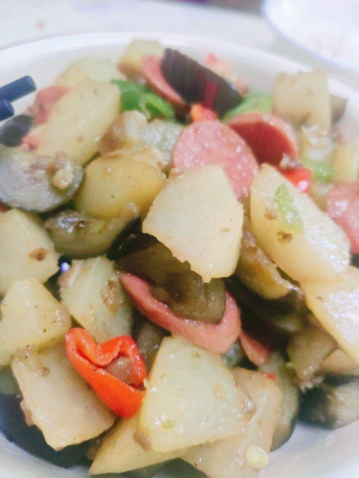 土豆烧茄子