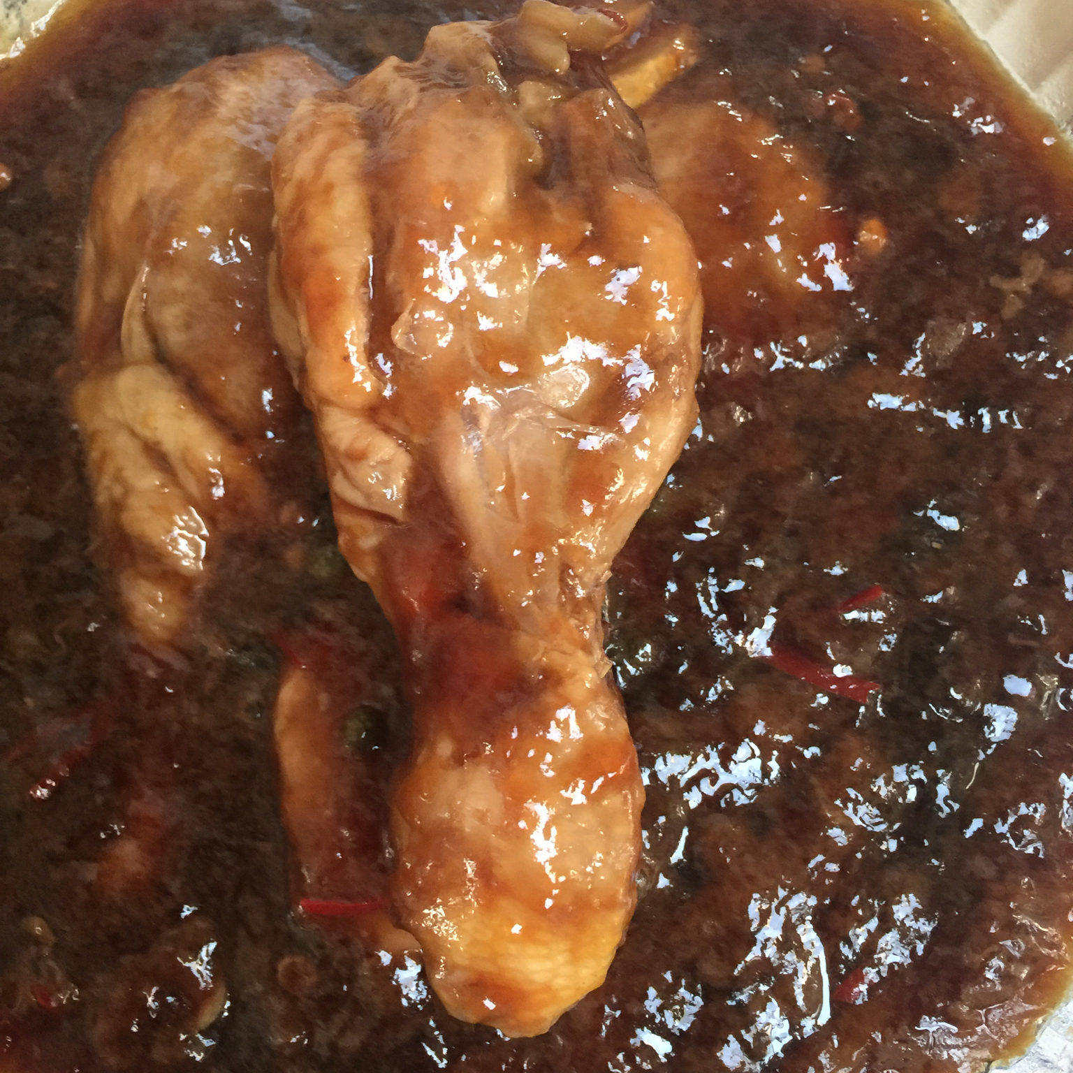 卤鸡腿（直逼广九直通车鸡腿）