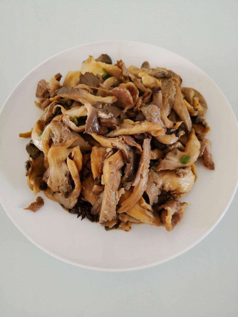 蘑菇炒肉