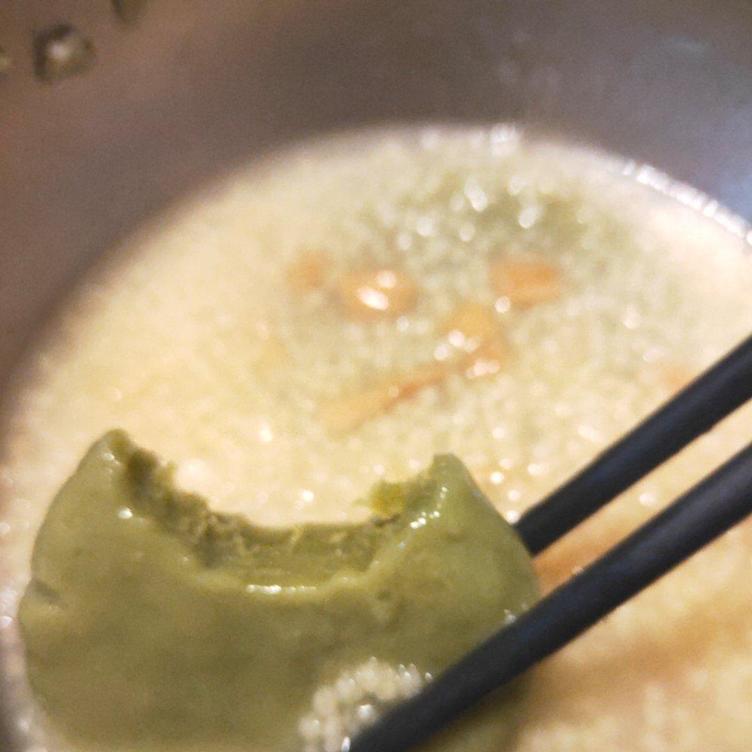 蒸菜饼子