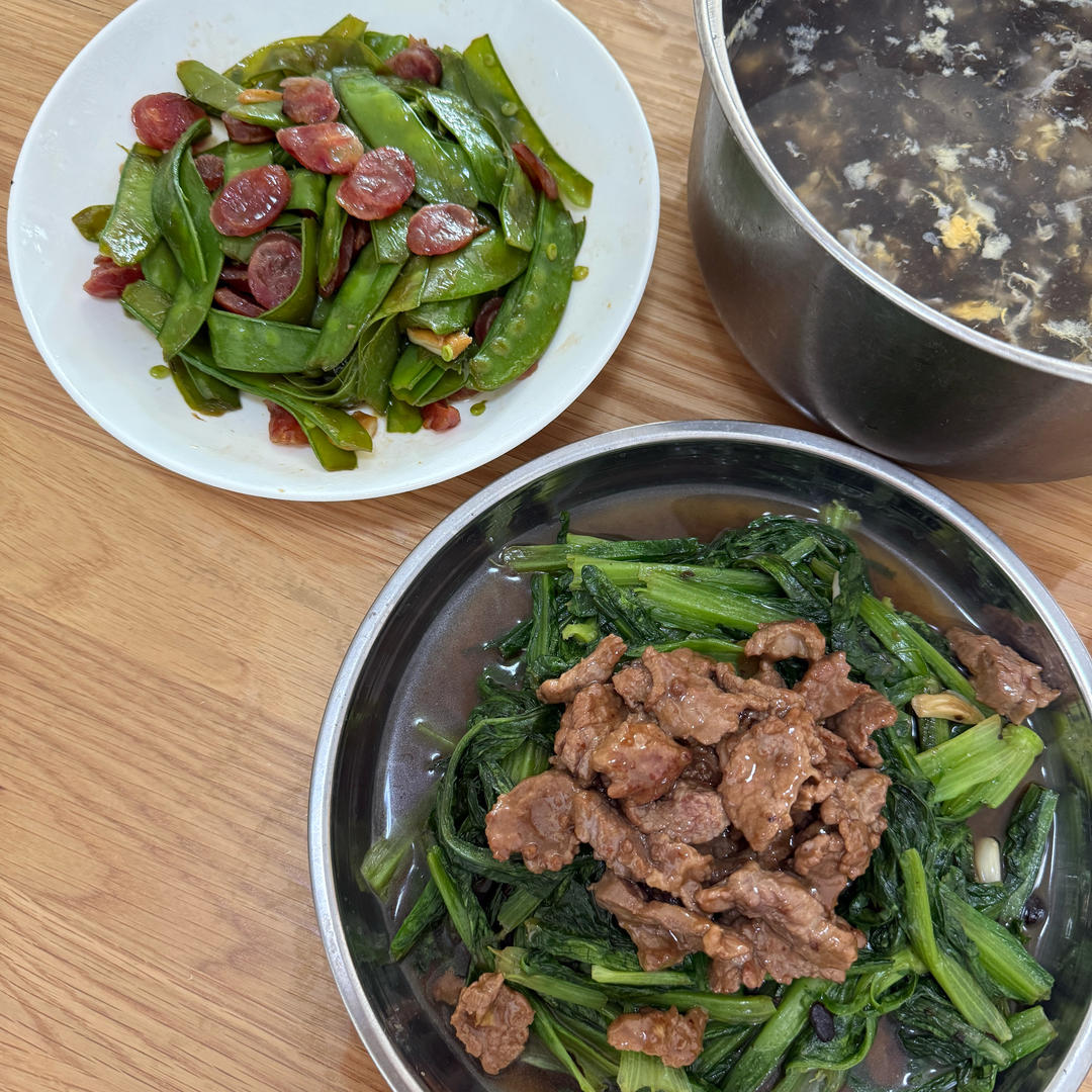 蒜蓉耗油清炒油麦菜，减脂快手菜，宝宝超爱，傻瓜步骤，屡试不爽，好吃且下饭，鲜香爽口！！