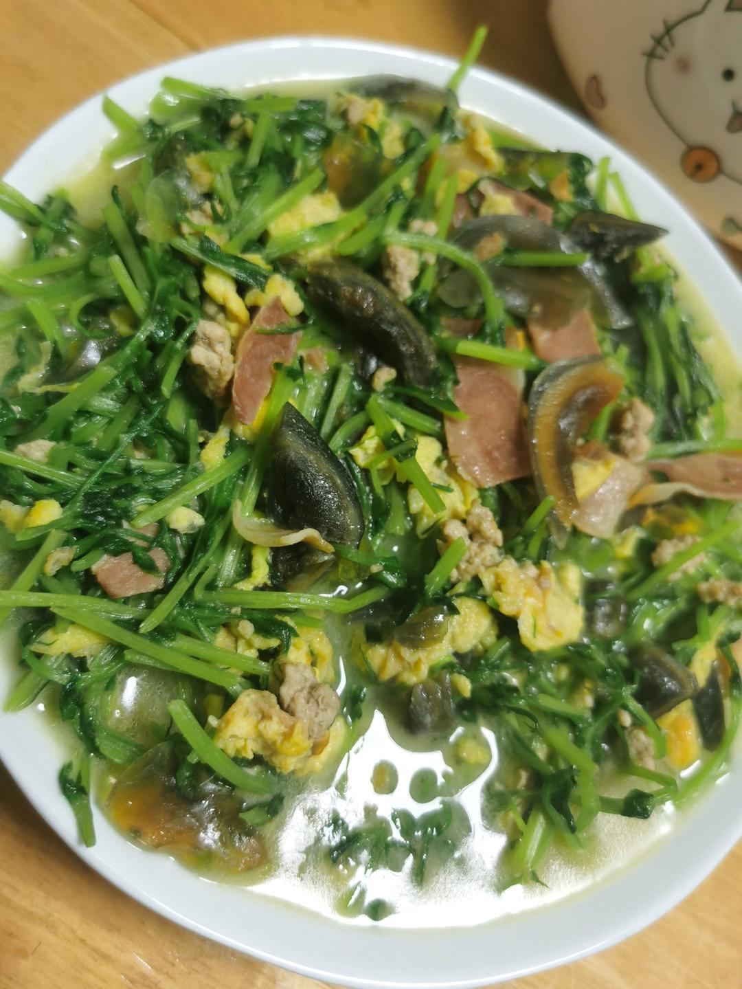 上汤豆苗
