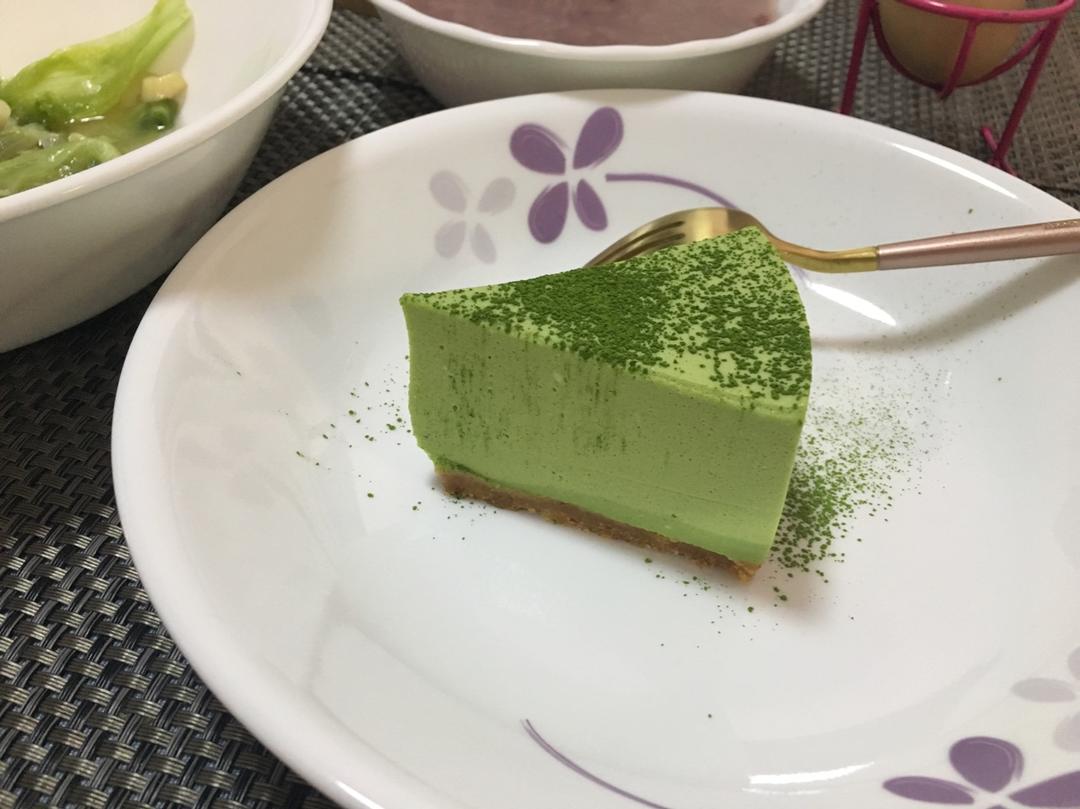 抹茶冻芝士蛋糕