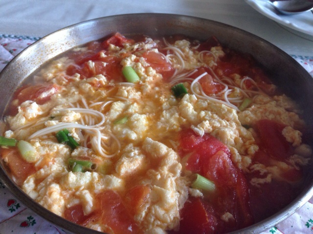 西红柿鸡蛋面