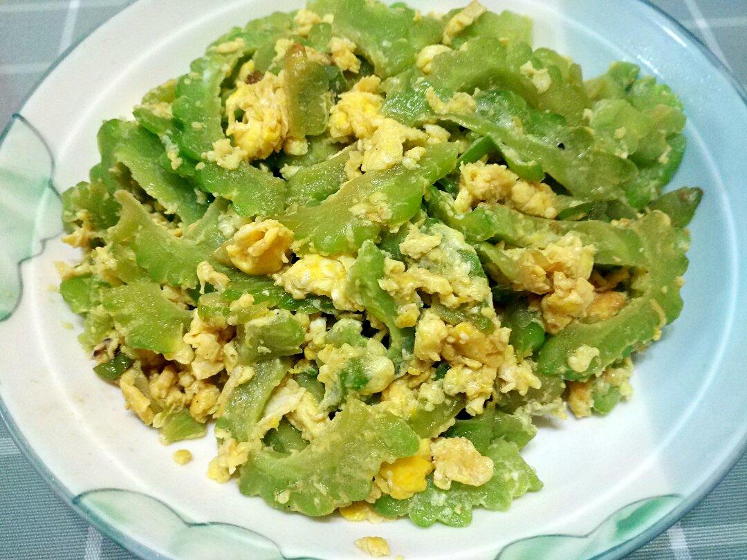 苦瓜炒蛋（清火菜）