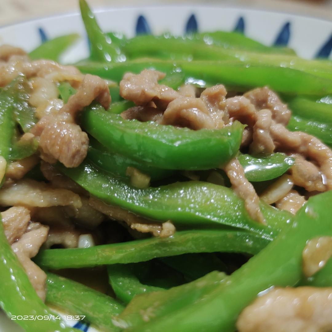 ‼️好吃到舔盘的青椒肉丝盖浇饭