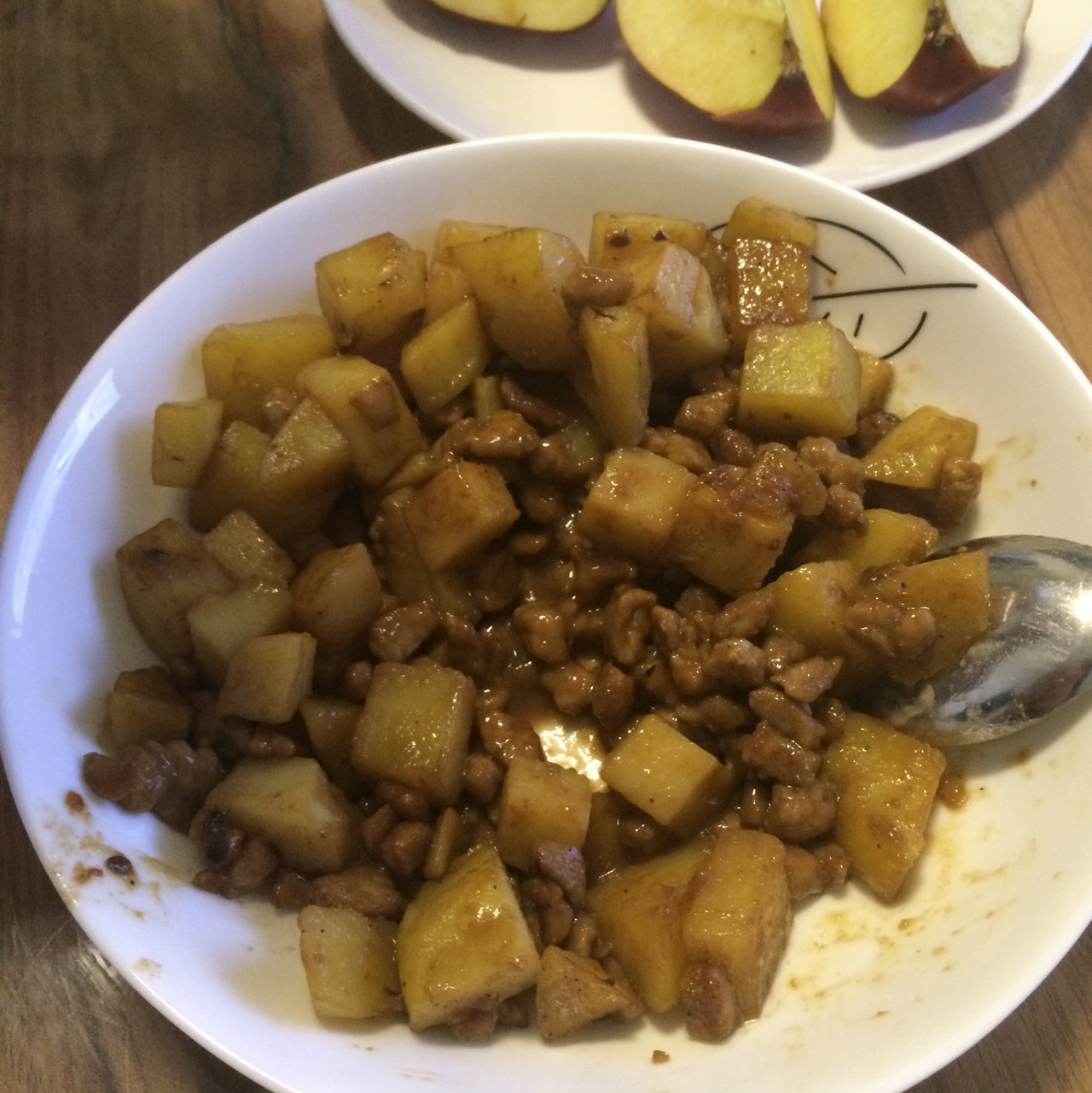 土豆肉末