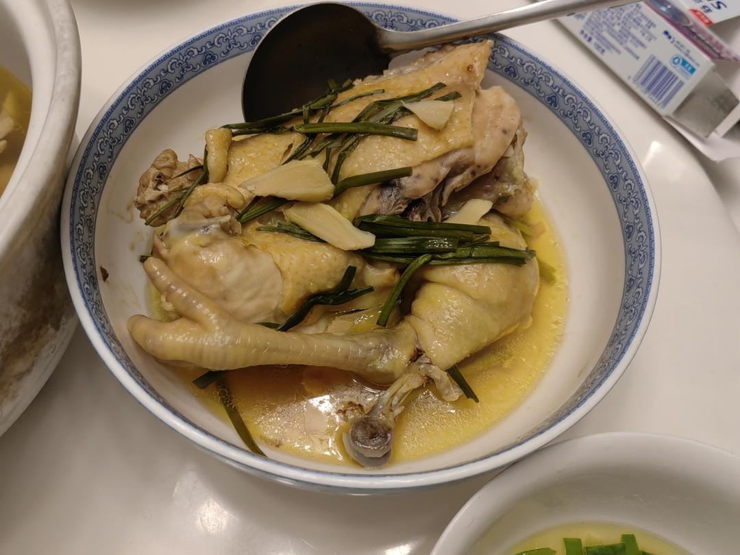 广东湛江特色美食——隔水蒸鸡 原汁原味 鸡滑肉嫩