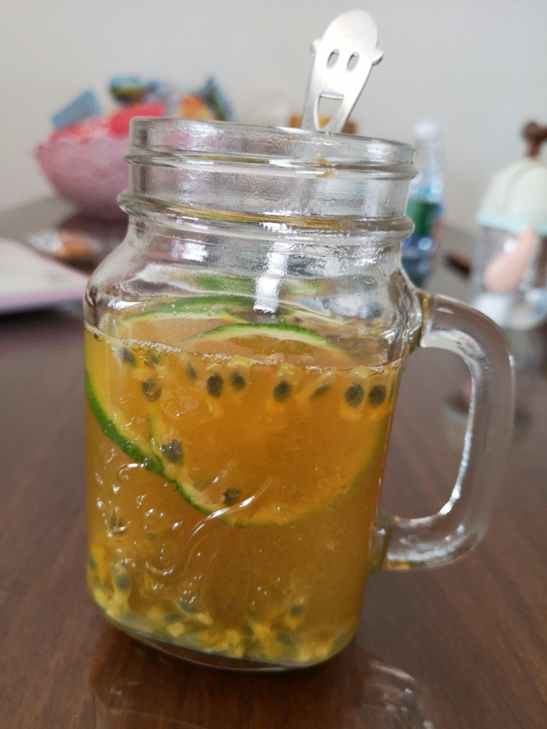 N种自制水果茶（百搭的蜂蜜柠檬百香果）